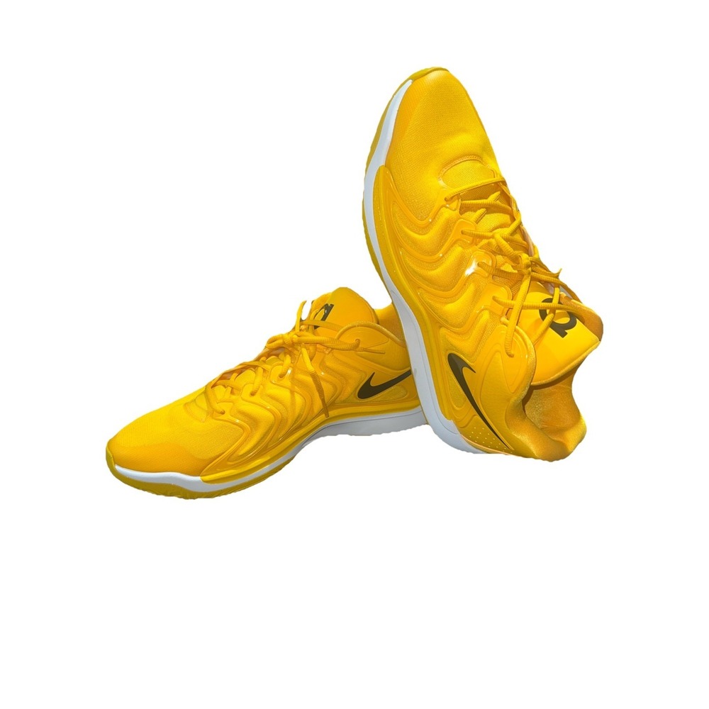 42N25/ Nike Air KD‎ 17  Basketball Shoe University Gold Men Sz 17 New HJ7387-701